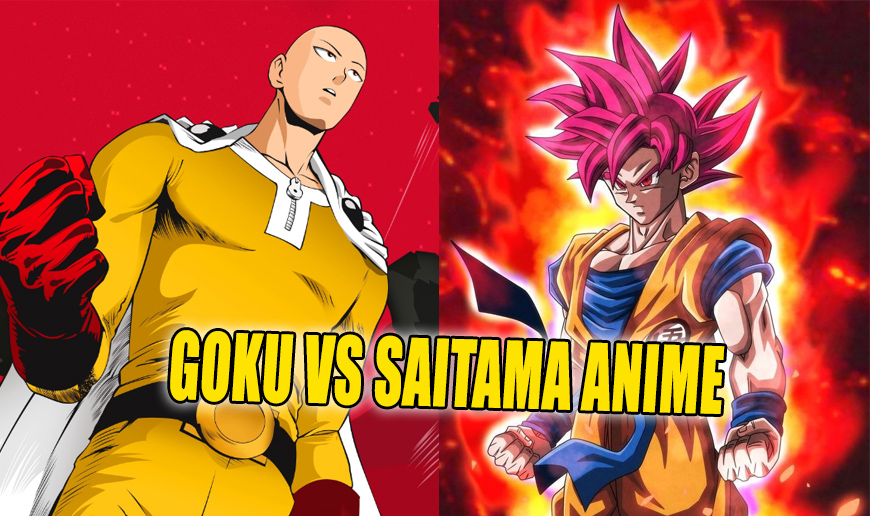 Goku y Saitama enfrentados en épica pelea animada para fans | A-Tamashi