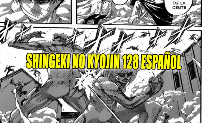 shingeki no Kyojin 128 en español