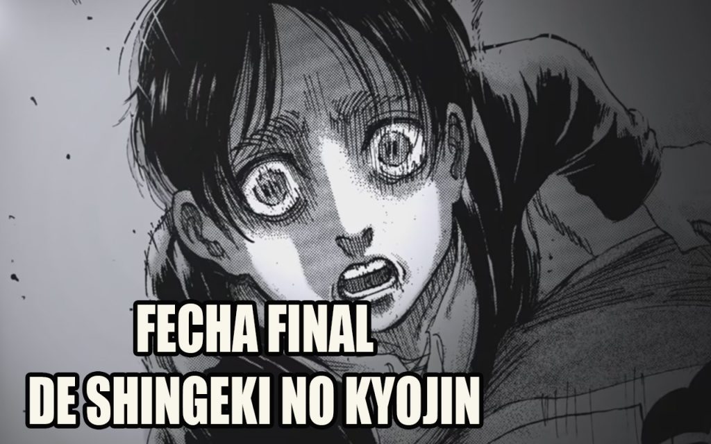 Confirmada la fecha para el final de Shingeki no Kyoji ¡falta muy poco! y fans lloran